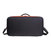 Générique Étui de Transport Rigide imprimante d'autocollants Couleur pour Liene PixCut S1, étui de Transport Rigide Portable en EVA avec bandoulière pour chargeurs et Accessoires (Noir Orange)