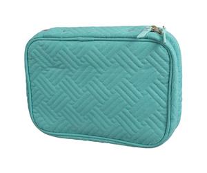 Générique Étui de voyage à bijoux polyvalent avec pages de reliure réglables, pochettes transparentes, boîte de rangement pour boucles d ' oreilles et colliers, boîte de capacité