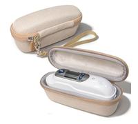 Générique Étui de Voyage Rigide en EVA pour Les modèles Braun, pour étui de Transport pour thermomètre auriculaire IRT6520, 6500 et 6020 (Brown)