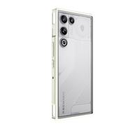 Générique Étui en Acrylique Mat for Nubia Redmagic 11 Air 5G, Housse de Protection de caméra arrière translucide(Beige)