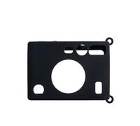 Générique Etui en Silicone Appareil Photo pour Instax Mini Evo, Protection incassable, Couleur Unie Simple, Housse de Protection légère en Caoutchouc Souple pour Instax Mini Evo (Noir)