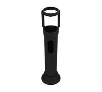 Générique Étui en Silicone avec Base pour JBL PartyBox Wireless Mic Wireless Housse pour poignée de Microphone à Main Housse protectrice de Remplacement (Noir)