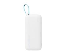 Générique Étui en Silicone pour CUKTECH CP25 20 000 mAh 55 W Batterie Externe, Coque de Protection Souple (White)