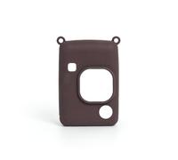 Générique Étui en Silicone pour instax Mini liplay, étui de Protection pour Appareil Photo, étui Souple, Housse de Protection. (Marron)