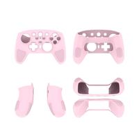 Générique Etui pour 8BitDo Ultimate 2, étui en Silicone pour Manette de Jeu sans Fil, Housse de Protection antidérapante, étanche à la poussière, Design Minimaliste (Rose)