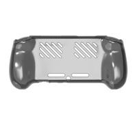 Générique Etui pour Anbernic RG557, étui Protecteur refroidissant en TPU pour Console de Jeu Portable, Housse Anti-Chute Transparente (Transparent Noir)