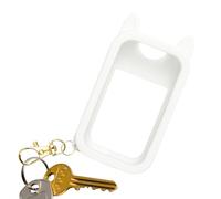 Générique Étui Pour Brume À Mains | Oreilles Mignonnes Sac en Silicone Accessoire | Étui Élégant Avec Porte-Clés,Pour Hommes Voyage Voiture Plage Parc Bureau École Centre Commercial