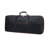 Générique Étui pour Clavier 61 Touches avec Sangles Réglables et Poches de Rangement, 102x44x15cm