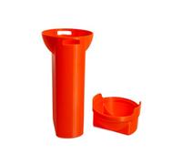 Générique Etui pour Insta 360 X5 Action, boîte de Rangement, étui de Transport d'appareil Photo, Couvercle à Fermeture instantanée, Coque Dure, Rangement et Organisation (Orange)