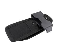 Générique Étui pour Lampe de Poche - Support Rotatif 360° en Nylon avec Clip de Ceinture, Pochette Réglable pour, Sécurité & Extérieur, Convient aux Lampes Ø4cm, Léger et Résistant