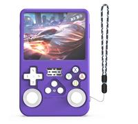 Générique Étui pour R36S, étui de Protection en Silicone pour Console de Jeux, Housse Fine Antichoc intégrale (Violet)