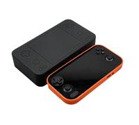 Générique Étui pour RG476h, Housse de Protection pour Console de Jeux Portable, boîte de Rangement Antichoc avec Couvercle magnétique (Noir)