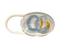 Générique Étui pour Sucettes, Boîte Transparente pour Sucettes, Étui pour Sucettes, Étui pour Porte Sucettes, Stérilisateur Portable pour Mannequins, Boîte De Support, Bébé, Voyage, Maison