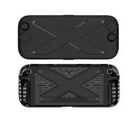 Générique Etui pour Switch 2, étui de Protection pour Console de Jeu, Protection Anti-Chute 360°, Coque Rigide Anti-poussière avec Support (Noir)