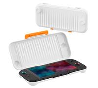 Générique Étui pour Switch 2, étui de Transport Rigide en PC pour Console de Jeux, Housse de Protection Portable Ultra-Fine, Port de Chargement réservé (Blanc)