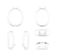 Générique Étui pour Tamagotchi Original, Console de Jeux Étui de Protection Transparent, Coque de Protection Antichoc en PC (Transparent)