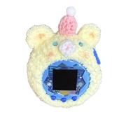 Générique Étui pour Tamagotchi Paradise, Housse de Protection en Peluche pour Console de Jeux, Motif Animalier Mignon, Housse Souple antidérapante (Ours Jaune)