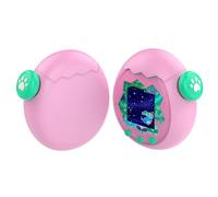 Générique Étui pour Tamagotchi Paradise, Housse en Silicone Liquide pour Console de Jeu, étui de Protection Anti-Rayures avec Capuchons pour Boutons (Rose)