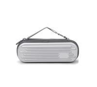 Générique Étui Rigide caméra pour Insta360 Luna Ultra avec stabilisateur Sac de Rangement de Voyage étanche, résistant aux Chocs, léger et Portable, avec Poche en Filet, Argent sans Bretelles
