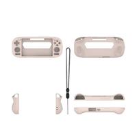 Générique Etui Soft Cover pour Retroid Pocket 5, Étui De Protection en Silicone, Étui De Console De Jeu avec Grip (White)