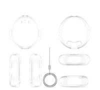 Générique Étui Transparent la Console pour Tamagotchi Uni, Coque de Protection intégrale Anti-Rayures pour Tamagotchi Uni avec lanière pour Le Doigt (Transparent)
