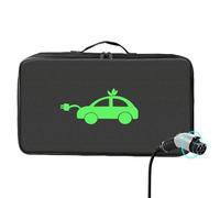 Générique EV Cable Bags -Charging Cable Bag Storage Bag, Waterproof Jumper Cables Bags,r, Large Capacity Electric Charger Case for Vehicle Chargers Cables Adapters, EV Charging Cabl Storage for Trun