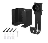 Générique Ev Charger Holder, Wall Mount Bracket, 9.8x3.8in Control Box Holder, Authentic Weatherproof Design, Easy Installation Kit Holders Set for Outdoor Indoor Electric Vehicle