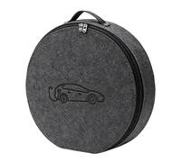 Générique EV Charger Storage Bag - 14.57 inch Cable Organizer for Travel | Felt Duraɓle Weatherproof - Keeps Charging Cables Accessories Tidy Secure in Car Trunk for Road Trips and Daily Use