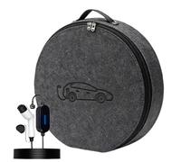 Générique EV Charger Storage Bag | Weatherproof Electric Vehicle Charging Cords Organizer | EV Charging Cable Bags,for Extension Cords Adapters Outdoor Travel Road Trips