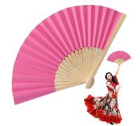 Générique Éventail A Main - Éventail À Main Pliable - Petit Eventails Pliable De Poche Pour Mariage Fête Cadeau Performances Décoration