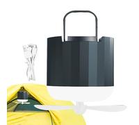 Générique Éventail de lanterne de camping, Éventail de fans de camping | Ventilateur de à lumière LED rechargeable portable Fan de | Lampe de tente de refroidissement lanterne avec crochet pour