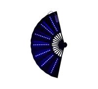 Générique Éventail LED Avec Design Pliant Et Lumière Éclatante Pour Fêtes Et Spectacles Avec Atmosphere Amusante Et Portable
