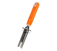 Générique Évideur de Fruits, Outil Ergonomique, Réglable et Facile à Utiliser En Acier Inoxydable pour Retirer Les Trognons Des Pommes, Des Baies, Etc, Orange