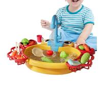 Générique Évier de Jeu avec Eau Courante, Cuisine Jouet, évier de Cuisine, pour garçons Filles préscolaires Jardin terrasse Plage Camping garderie Maison Salle de Bain Salle de Jeux Vacances
