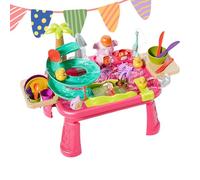 Générique Évier de Jeu avec Eau Courante,Jouet Sensoriel Électrique | La Table De Jeu d'eau pour Enfant,Activité De Pêche pour Les en Intérieur Et en Extérieur dans Le Jardin dans La Cour Et sur La