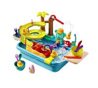 Générique Évier De Jeu | Jeu de pêche,Table À Eau pour | Activité De Pêche pour Les en Intérieur Et en Extérieur dans Le Jardin dans La Cour Et sur La