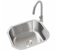 Générique Évier INOX 304, Spacieux, Profond, Antirouille