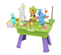 Générique Évier Jouet pour Enfant avec Eau Courante | Table À Eau Interactive avec Robinet Électrique - Cuisine Interactifs | pour 1-5 Ans, Maison, Jardin, Crèche et École Maternelle