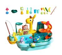 Générique Évier Jouet pour Enfant,Jouet de pêche Flottant de Piscine | Évier Imitation avec Eau Courante - Jeu d'apprentissage au Parc dès 3 Ans Fille garçon extérieur Piscine été Jardin