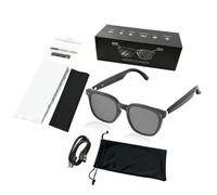 Générique Evoza Translating Glasses, Hy C8 AI Translation Smart Glasses, Smart 144 Language Real-Time Translator W/Open-Ear Audio, Wihe Mic & Speakers (A)