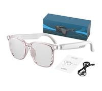 Générique Evoza Translating Glasses, Hy C8 AI Translation Smart Glasses, Smart 144 Language Real-Time Translator W/Open-Ear Audio (Pink)