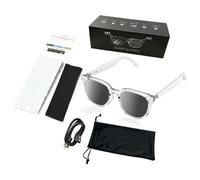 Générique Evoza Translating Glasses, Hy C8 AI Translation Smart Glasses, Smart 144 Language Real-Time Translator W/Open-Ear Audio, Wihe Mic & Speakers (B)