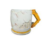 Générique Excavator Coffee Cup, 3D Construction Mug, Hot Beverage Container with Fun Feature, Novelty Drinkware Accessory for Architects and Collectors, Detailed Excavator Cup with Playful Design
