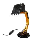 Générique Excavator Lamp - Bedroom Bedside Lamp, Creative Excavator Table with Articulated Arm Design, LED Digger Sculpture, Ideal for Children's Bedroom Decor Sleeping Area