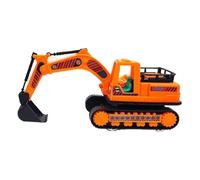 Générique Excavator Toy Vehicle - Inertia Powered Construction, Rotation Digger à 360 degrés | Jouet de Mouvement conjoint réaliste pour Les garçons garçons Chambre Joues