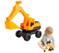 Générique Excavatrice pour | Jouets Éducatifs Camions de Construction Auto à Reculement,Jeux Interactifs Collectibles Activités d'apprentissage Maternelle Cadeaux d'anniversaire pour
