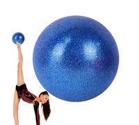 Générique Exercise Ball, Gymnastics Ball, 5.91 inches Size Rhythmic Glitter Finish Lightweight, Workout Equipment for Dance, Core Strength, Pilates, Women and Girls