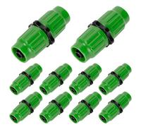 Générique Expandable Hose Repair Kit - ABS Garden Hose Repair Set | 2.68 inches Quick Connector | 10-Piece Portable Leak-Free Repairing Tool for Water Hoses, Garden Irrigation