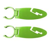 Générique Expandable Paddle Board Clamp - 4.33x1.3 inch ABS Fin Clip, 2 Pack Quick Fasten Holders, Secure Locking Accessory | Water Sport Equipment for Youth Mom Dad Boys Girls Cyclists Golfers