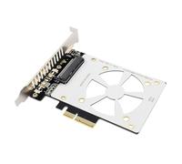 Générique Expansion Adapter, Expansion Card, Compact Structure System Upgrade Easy Installation, Transfer Drive Connector for High-Speed, Performance, Tech 4.72x4.72x1.18 inches